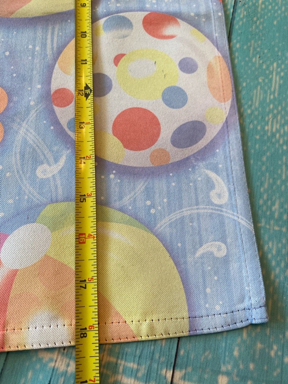 Pool Time Colorful Beach Ball & Float Kitchen Small Garden Flag - Picture 5 of 6